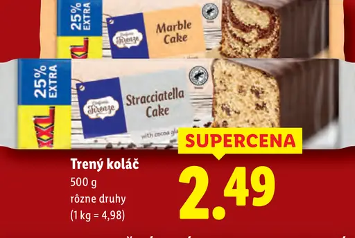 Treny koláč