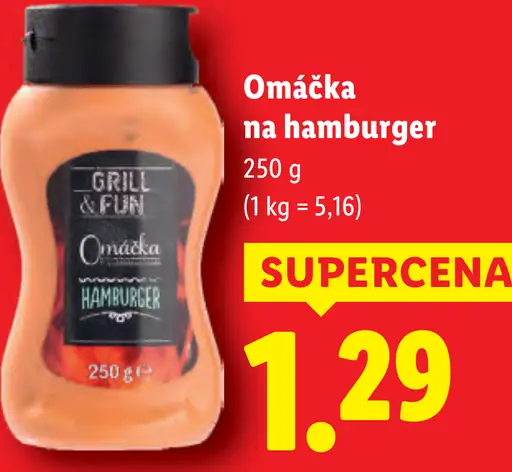 Grill & Fun Hovädzí burger