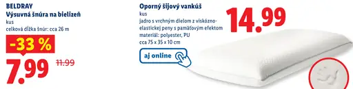 Oporony šijový vankúš