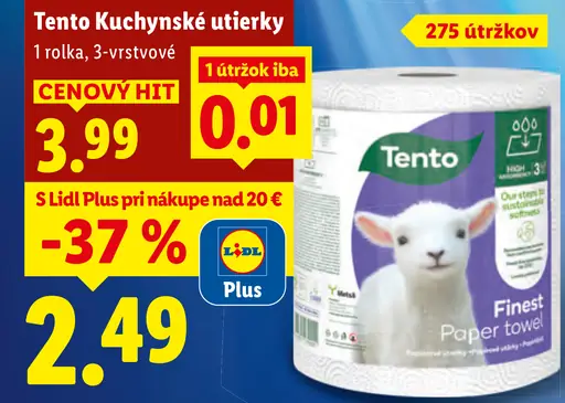 Tento kuchynské utierky