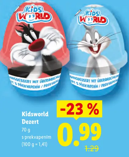Kidsworld Dezert