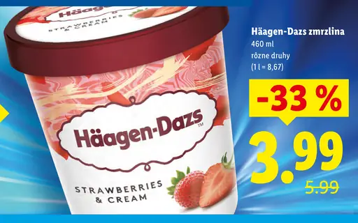 Häagen-Dazs zmrzlina