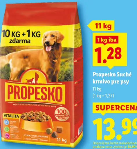 Propesko Suché krmivo pre psy