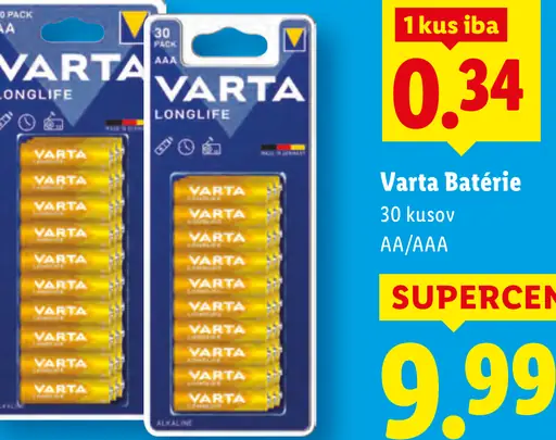 Varta Batérie