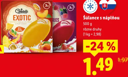 Šúľance s náplňou