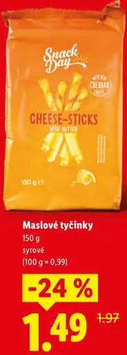 Snack Day Maslové tyčinky