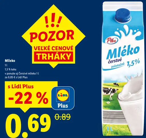 Pilos mlieko