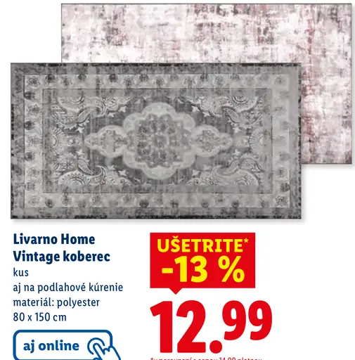 Livarna Home Vintage koberec