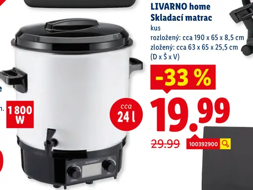 Livarno home skladací matrac