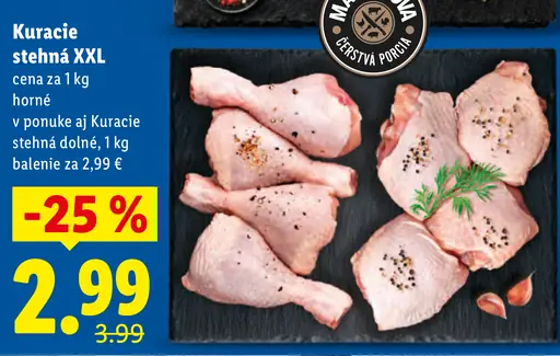 Kuracie stehná XXL