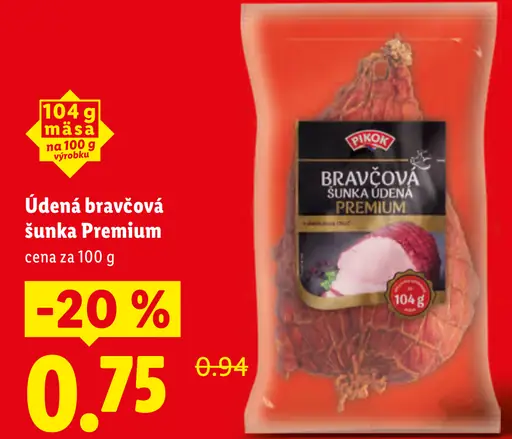 Pikok Bravčová šunka Premium