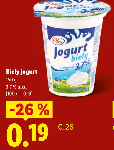 Pilos Biely jogurt