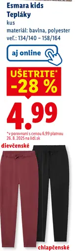 Esmara kids Tepláky