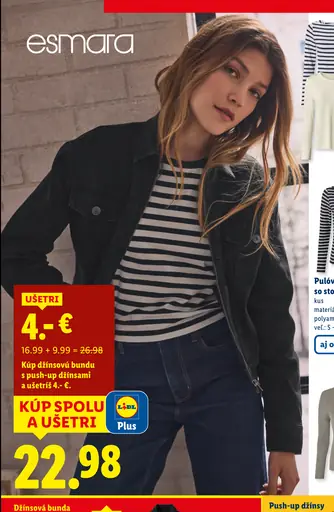 Esmara Džínsová bunda