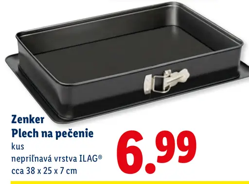 Zenker plech na pečenie