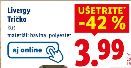 Livergy tričko