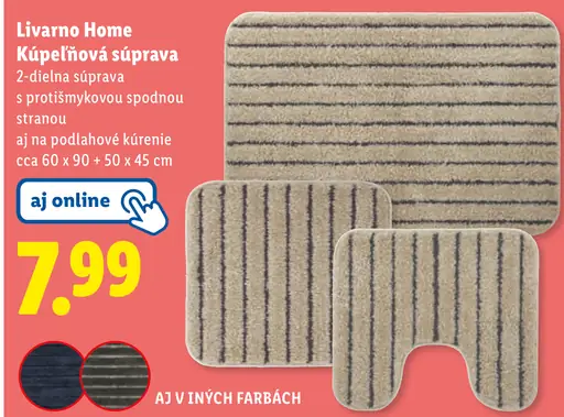 Livarna Home Kúpeľňová súprava