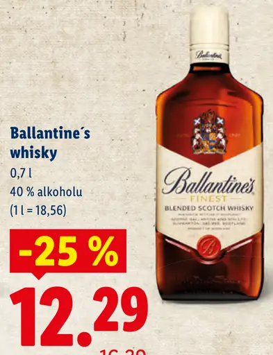 Ballantine's whisky