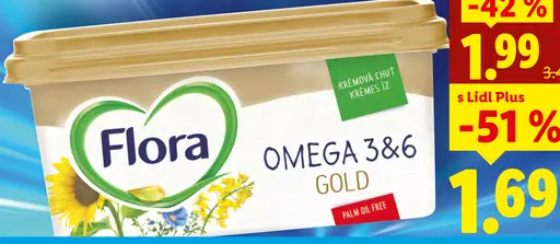 Flora Gold Omega 3&6