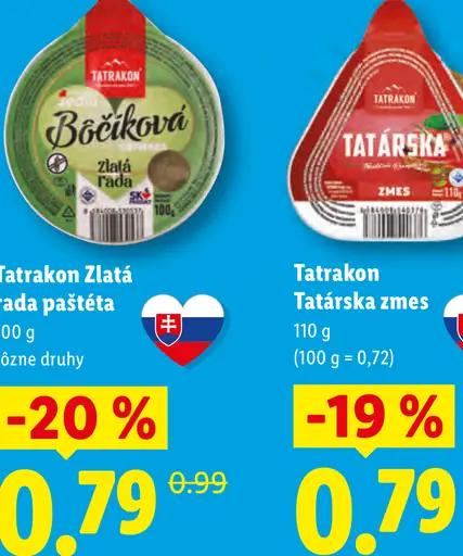 Tatrakon Zlatá rada paštéta