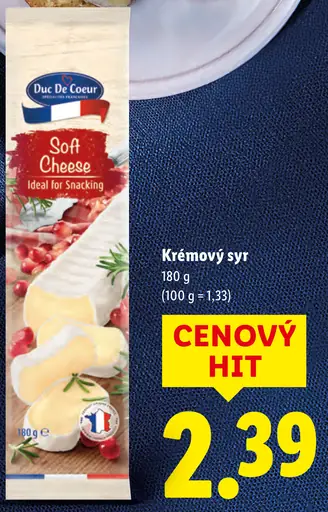 Duc De Coeur Soft Cheese