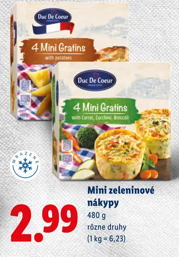 Duc De Coeur 4 Mini Gratings