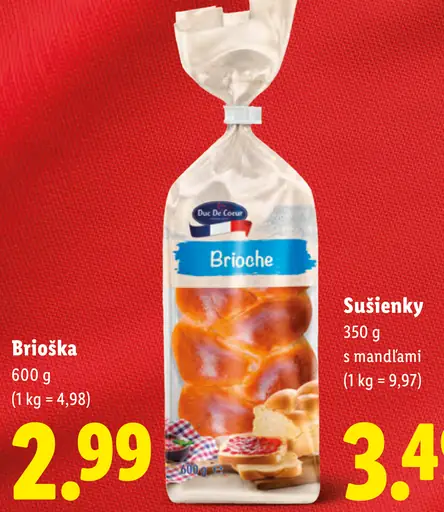 Duc De Coeur Brioška