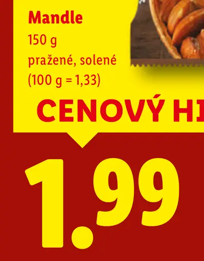 Alesto Mandle Pražené a solené