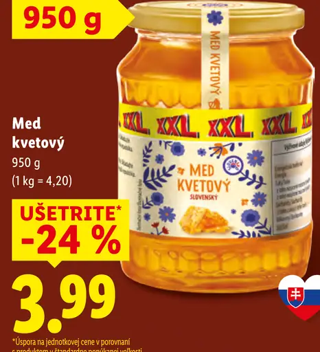 Med kvetový