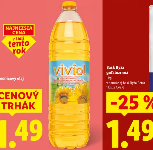 Viviol Slnečnicový olej