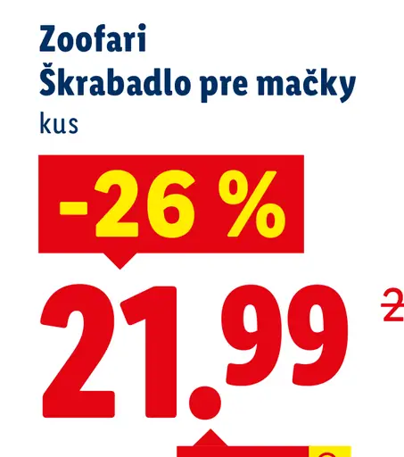 Zoofari Škrabadlo pre mačky
