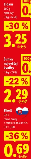 Pilos Eidam plátkový