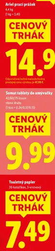 Ariel prací prášok