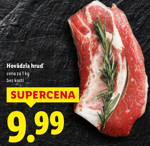 Hovädzia hruď