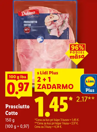Dulano Prosciutto Cotto