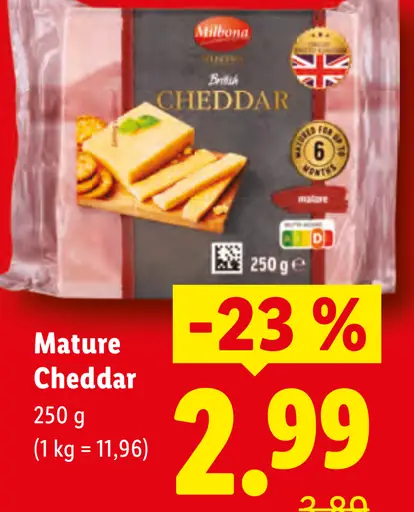 Milbona Mature Cheddar