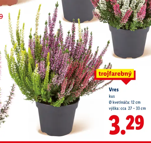 Vres trojbarebný