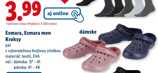 Esmara, Esmara men Kroksy