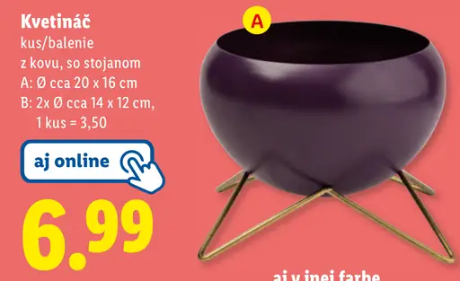 Livarno home Kvetináč