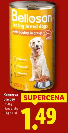 Konzerva pre psy