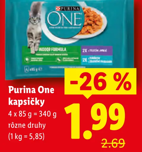 Purina One kapsičky