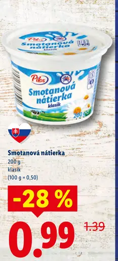 Pilos Smotanová nátierka Klasik