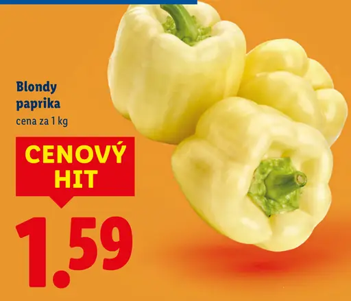 Blondy paprika