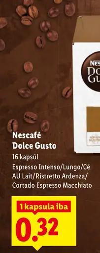 Nescafé Dolce Gusto Espresso Intenso Lungo Café AU Lait Ristretto Ardenza Cortado Espresso Macchiato