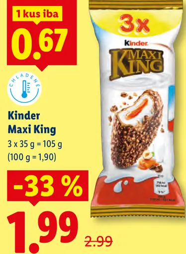 Kinder Maxi King