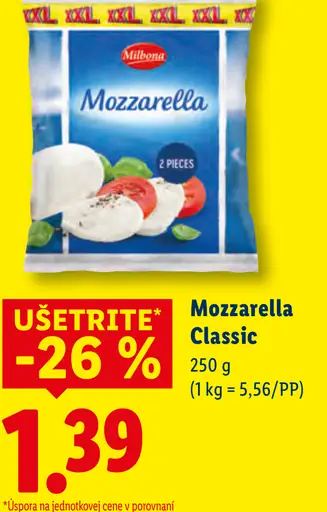 Milbona Mozzarella Classic