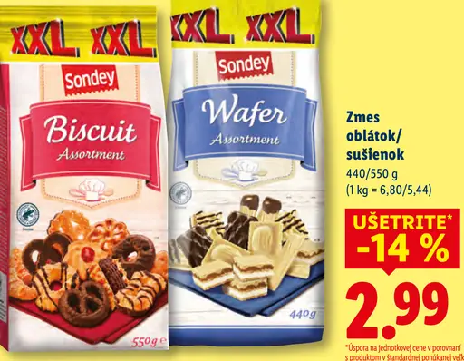 Sondey Zmes oblátok/sušeniek
