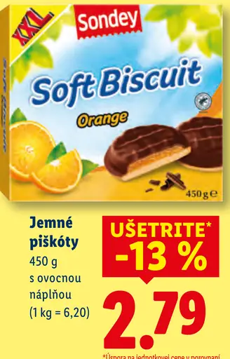 Sondey Jemné piškóty