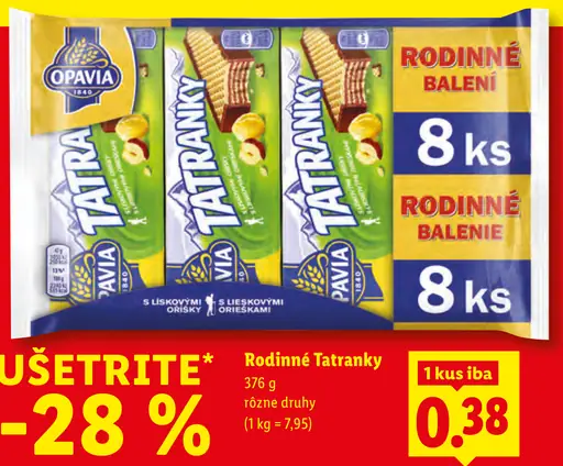 Opavia Rodinné Tatranky
