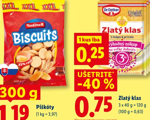 Tastino Piškóty